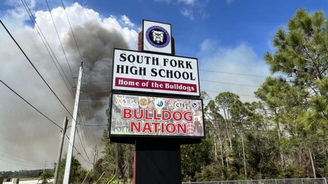 Due to Brush Fires, South Fork High School Cancels After-school and Home Athletics.