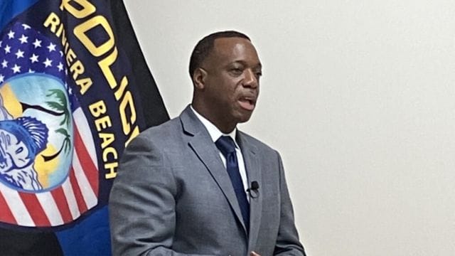 Riviera Beach's New Chief of Police Vows to Take on Gun Violence Head-On.