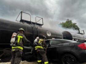 Fiery Train Crash Disaster Averted: See How Florida Firefighters Saved the Day!