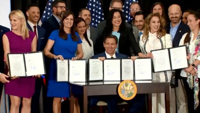 Florida Governor Ron DeSantis Sparks Controversy with New Law Targeting Public-employee Unions!