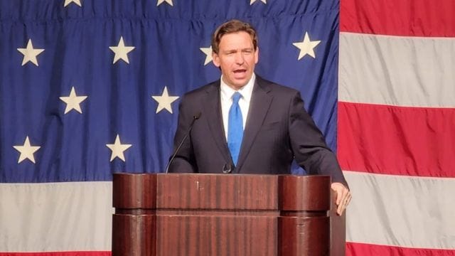 Governor Ron DeSantis Highlights Education Reforms in Peoria Speech.