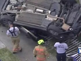 Two Suspects Flee Armed Crash Scene in North Miami Beach!