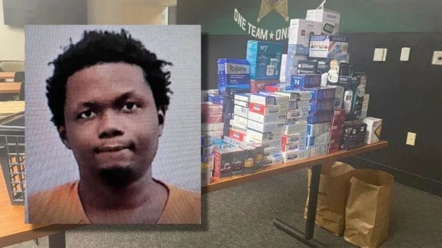 27-Year-Old Man Arrested in Spree of Thefts Across Multiple Counties