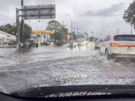Hollywood-Fort Lauderdale Airport Area Flooded Flash Flood Warning Continues