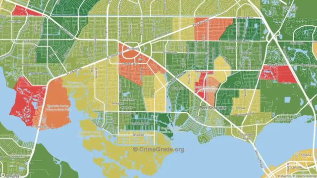 Most Dangerous Neighborhoods in Port Charlotte