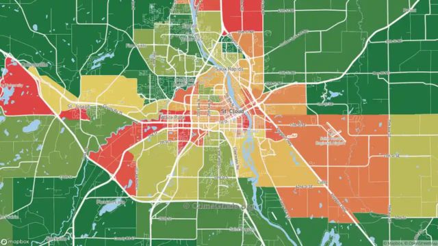 Most Dangerous Neighborhoods in St. Cloud