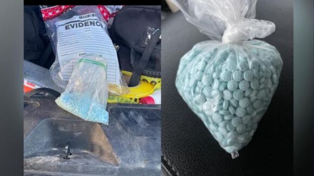 Traffic Stop Leads to Arrests and 2,500 Fentanyl Pills Seized in Franklin County