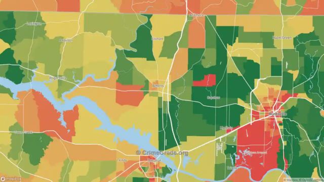 Most Dangerous Neighborhoods in Limestone County