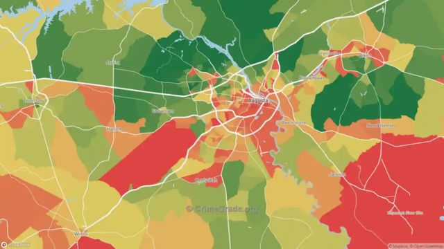 Most Dangerous Neighborhoods in Richmond County