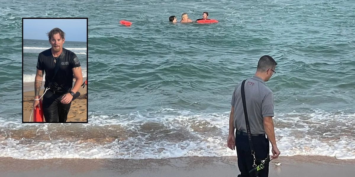 FBPD Hero Officer Saves Swimmers from Deadly Rip Current