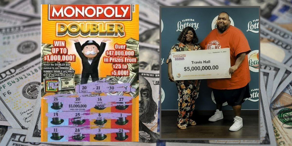 Monopoly Mania St. Lucie County Local Scores $5 Million Jackpot on Scratch-Off Game