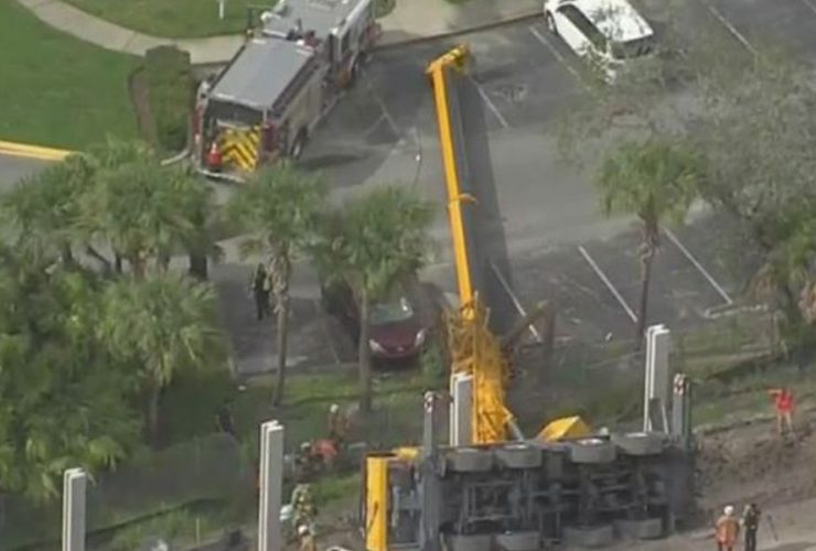 Construction Worker Killed, Another Injured in Florida Crane Collapse