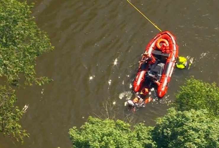 Father's Body Found in Canal, Family in Custody