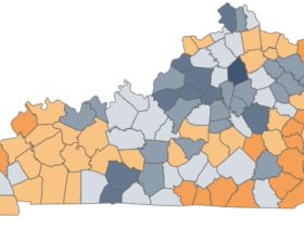 Counties in Kentucky With the Most Rapid Population Decline