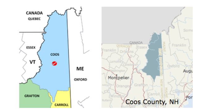 Most Dangerous Neighborhoods in Coos County, New Hampshire