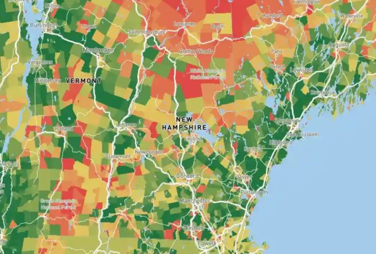 Most Dangerous Neighborhoods in Coos County, New Hampshire