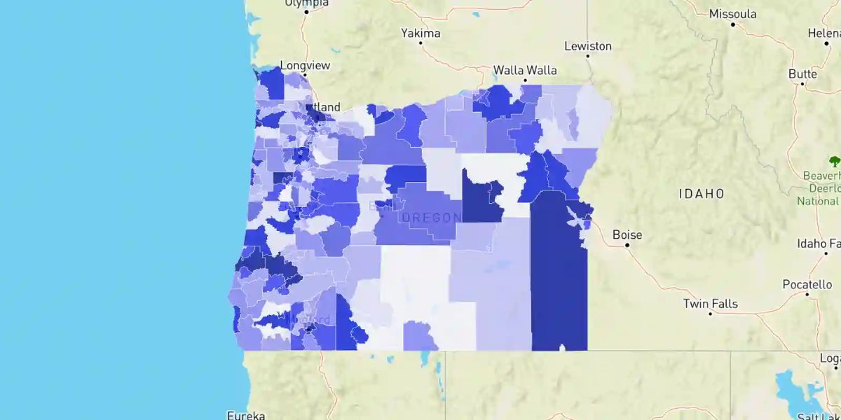 Most Dangerous Cities in Oregon