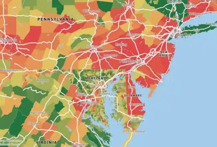 Most Dangerous Neighborhoods in Carroll County, Maryland