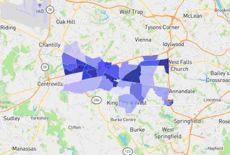 Most Dangerous Neighborhoods in Fairfax County