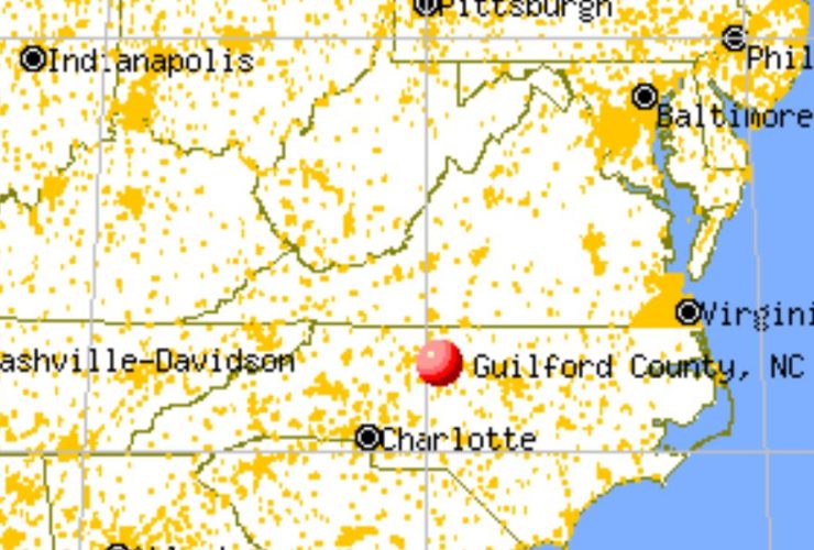 Most Dangerous Neighborhoods in Guilford County