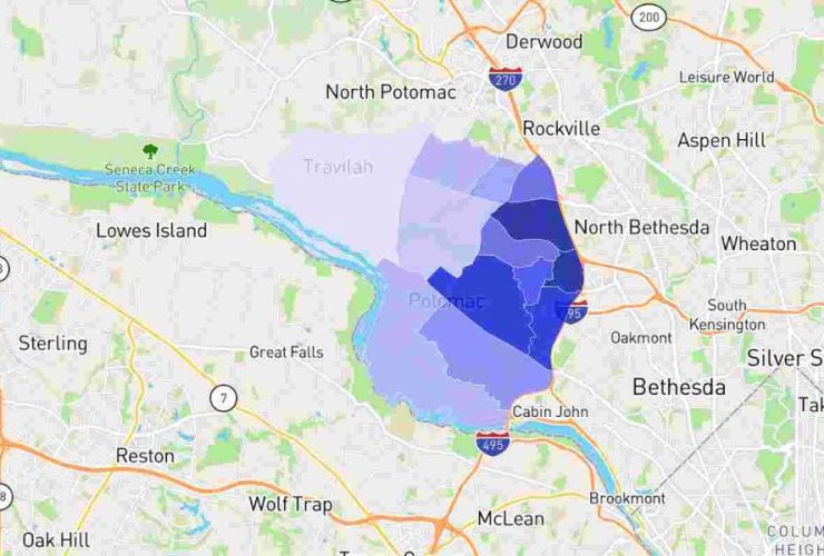 Most Dangerous Neighborhoods in Potomac