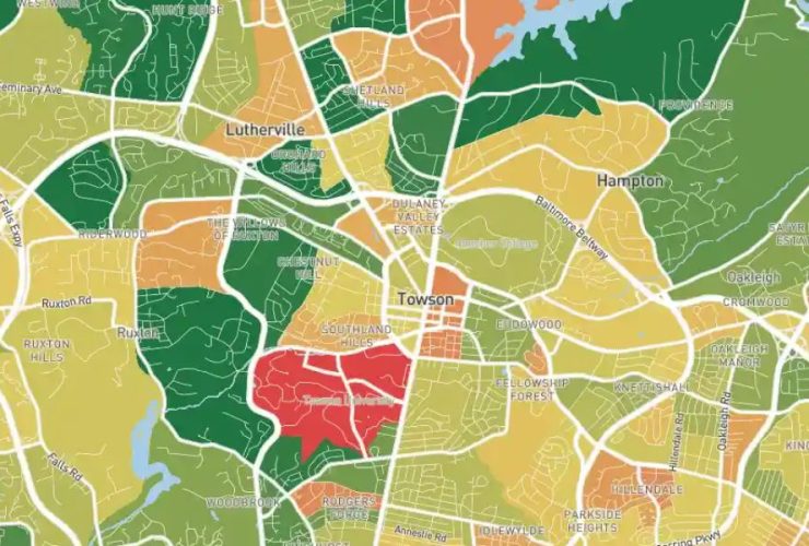 Most Dangerous Neighborhoods in Towson