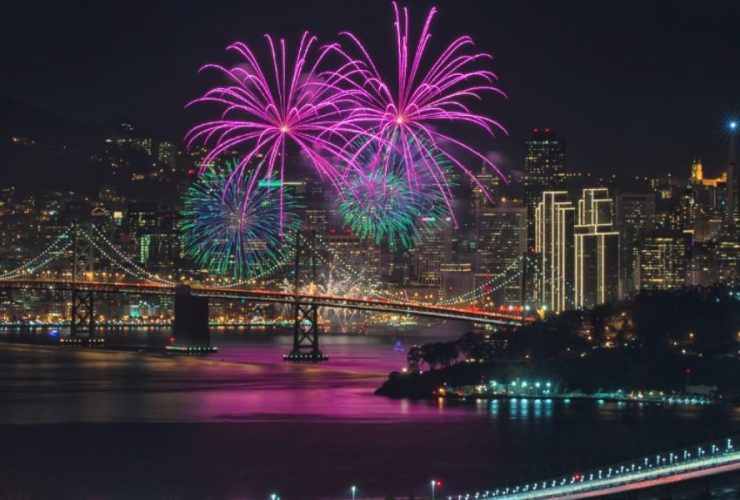 These Places in California Have the Best New Year's Eve Fireworks