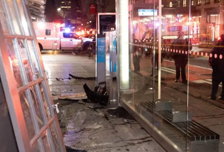 9 Pedestrians Hit in Manhattan During New Year Rampage