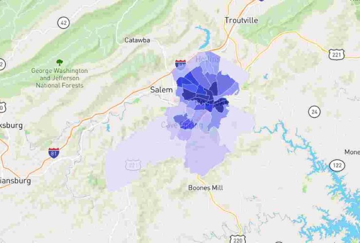 Most Dangerous Neighborhoods in Roanoke County
