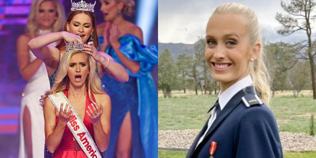 From Uniform to Crown: Historic Moment as Air Force Officer Reigns as Miss America