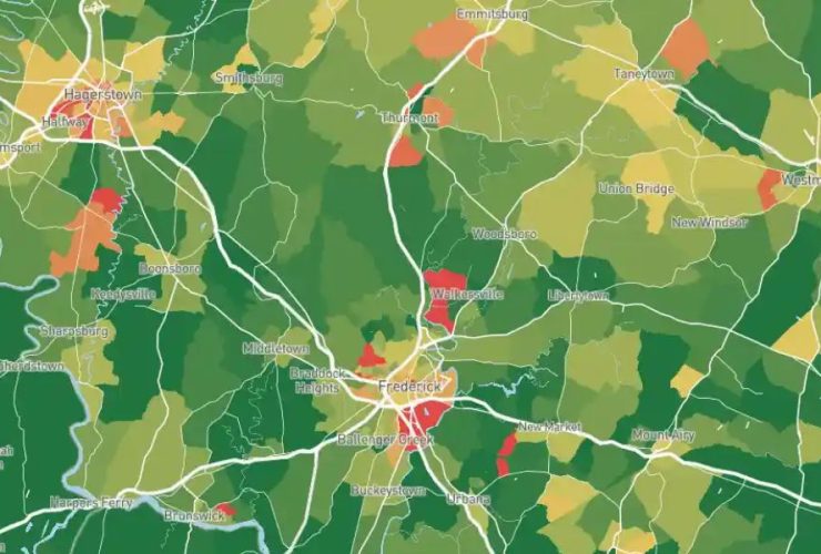 Most Dangerous Neighborhoods in Frederick County
