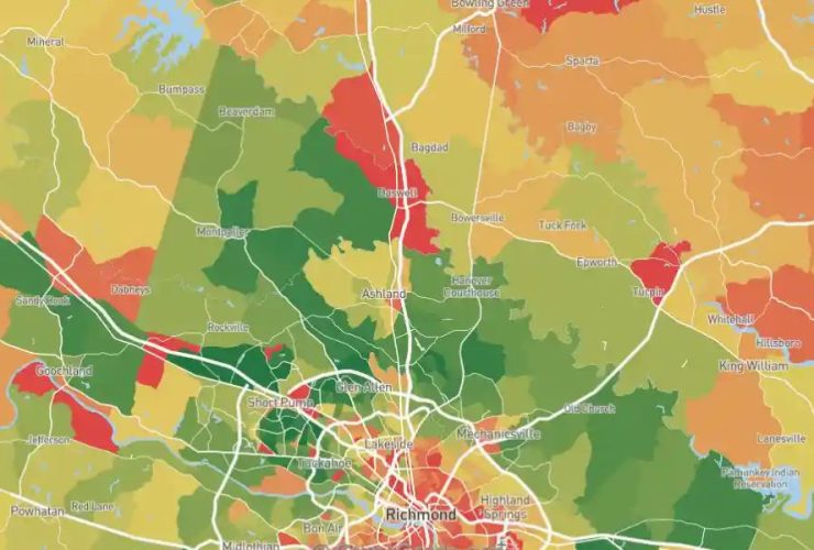 Most Dangerous Neighborhoods in Hanover County