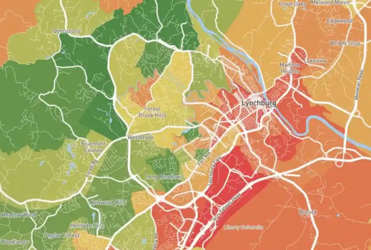 Most Dangerous Neighborhoods in Lynchburg