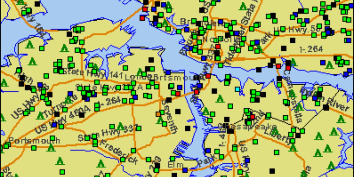 Most Dangerous Neighborhoods in Portsmouth