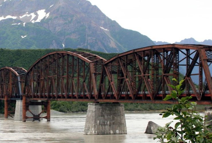 Historic Pathways: Exploring the 115-Year-Old Bridge in Alaska