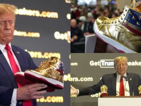 Philadelphia Crowd Voices Disapproval as Trump Sells Sneakers, Met with Boos