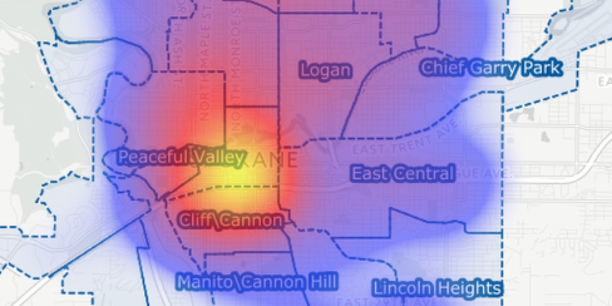 Safety Alert A Closer Look at Spokane's Riskiest Residential Areas in Washington