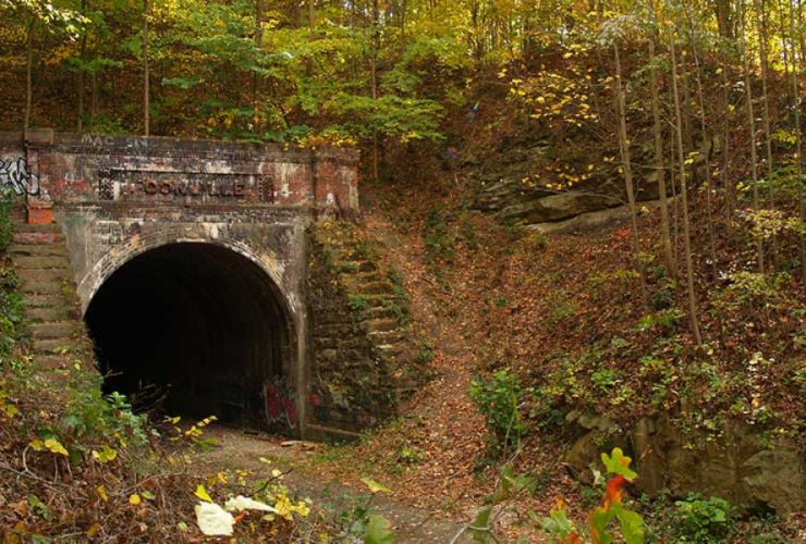 The Moonville Tunnel's Ghostly Legacy and Haunted Depths