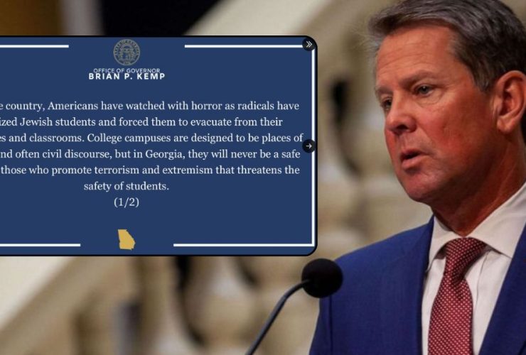 Governor Kemp Responds to Pro-Palestinian Protests Across Georgia Colleges