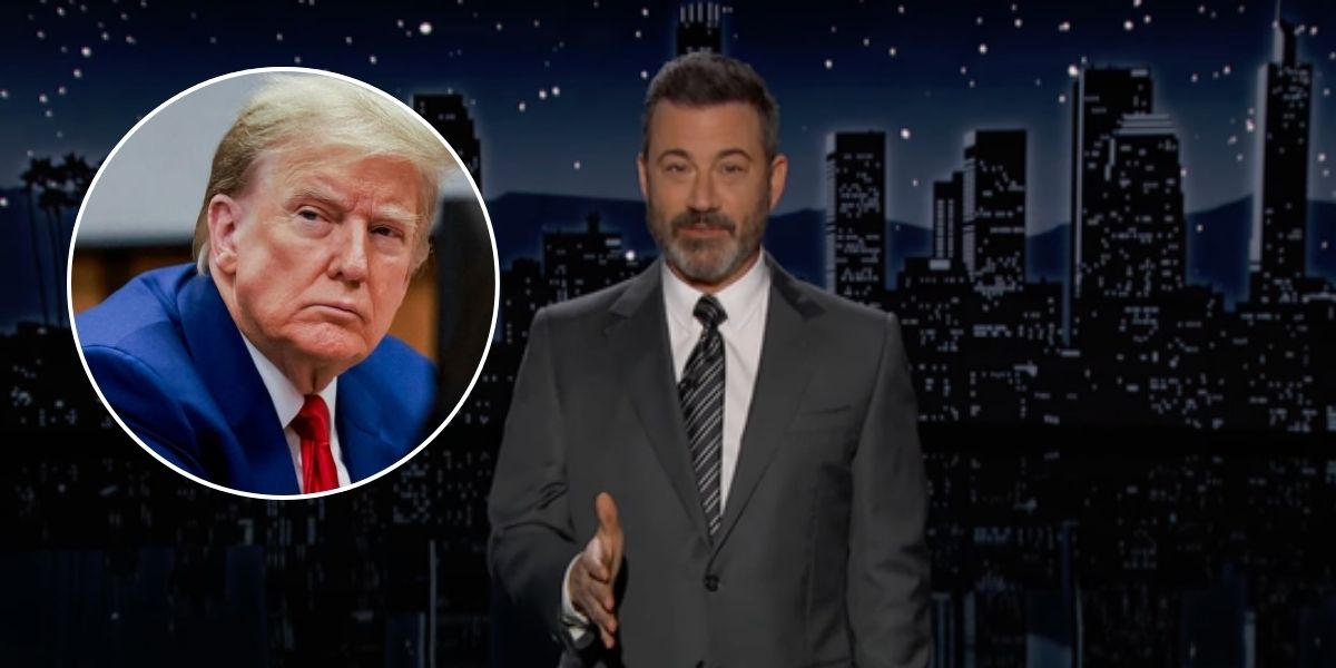 Jimmy Kimmel Mocks Trump's Delusion: No Crowd, Just Fabrication Outside Trial Courthouse