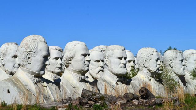 Lost Leaders Virginia's Abandoned President Statues and Their Haunting Silence 