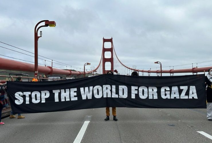 Pro-Palestinian Demonstrators Cause Chaos at Golden Gate Bridge, O'Hare Airport, and Beyond