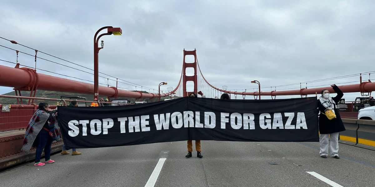 Pro-Palestinian Demonstrators Cause Chaos at Golden Gate Bridge, O'Hare Airport, and Beyond