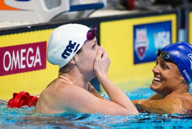 13-Year-Old Swimmer Breaks Decades-Old Record Set by Olympian