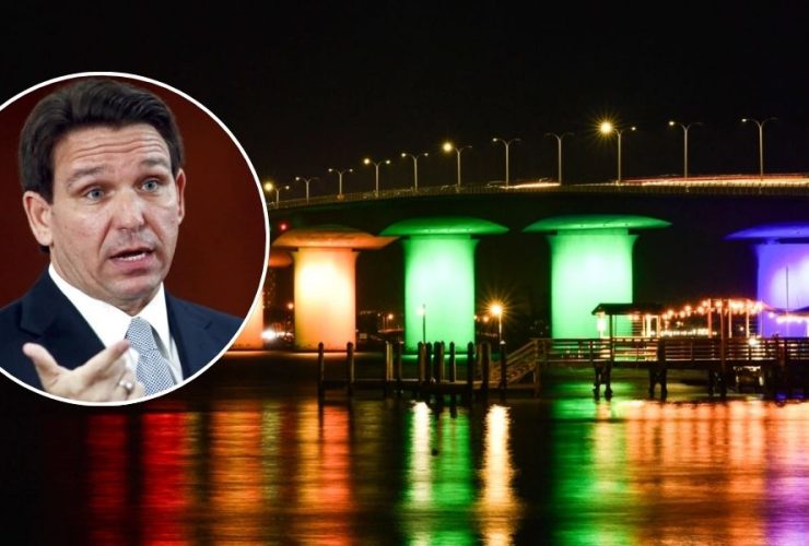 DeSantis' 'Freedom Summer' Initiative Sparks Controversy with Rainbow Bridge Ban During LGBTQ Pride Month