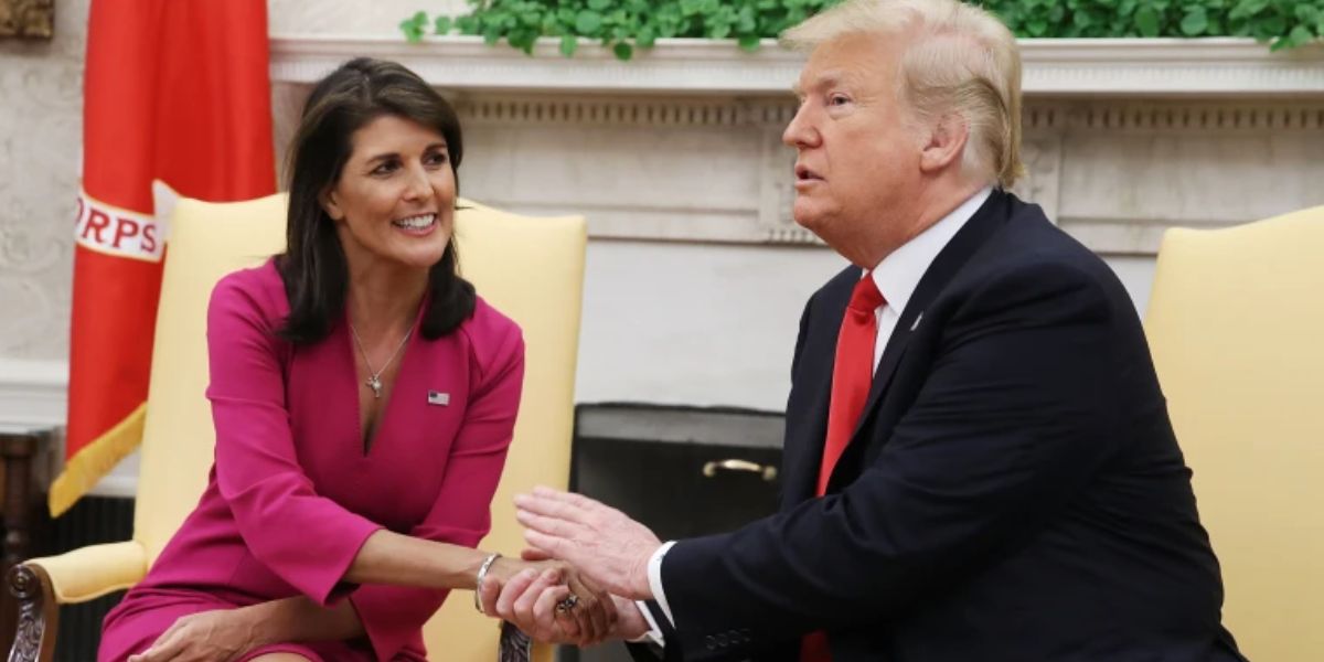 Haley's Support for Trump Earns Presidential Approval: "Welcome to Our Team"