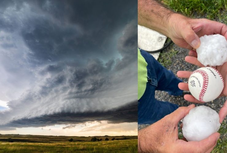 Kansas in Turmoil: Powerful Storms Bring 100-mph Winds and Baseball-Sized Hail