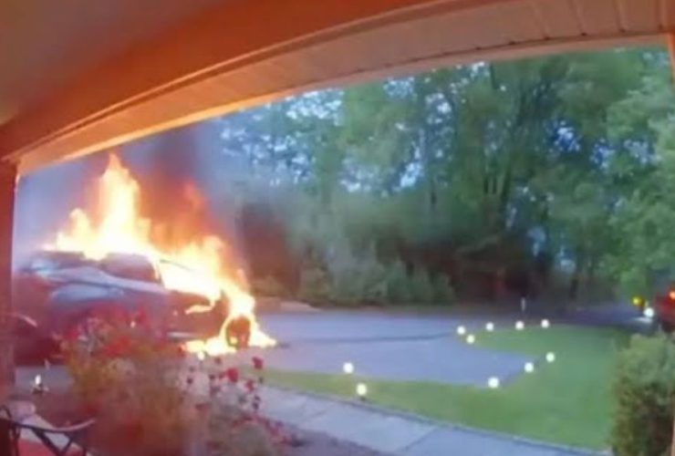 Maryland Family's SUV Erupts in Flames During Night: 'We Were Terrified'