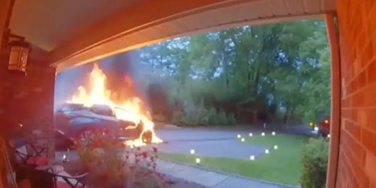 Maryland Family's SUV Erupts in Flames During Night: 'We Were Terrified'