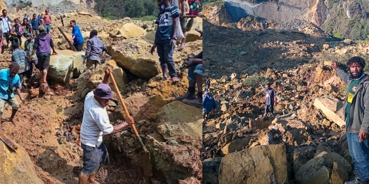 Tragedy in Papua New Guinea: Landslide Buries 2,000 Alive, Hopes for Survivors Dim